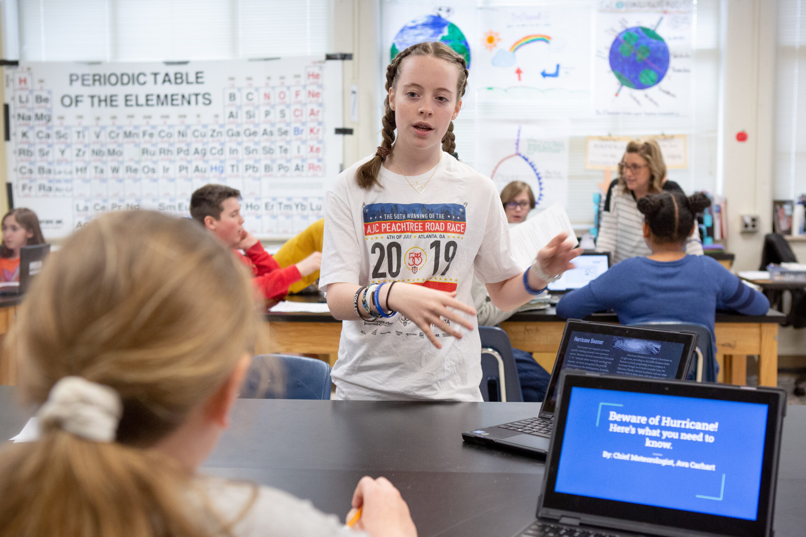 Students in a Science Class