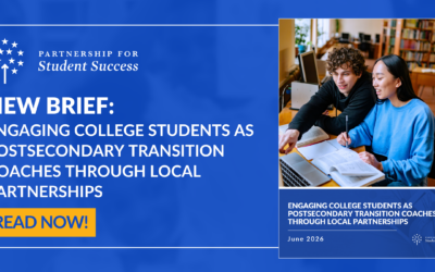 Engaging College Students in Postsecondary Transition Coaching Roles