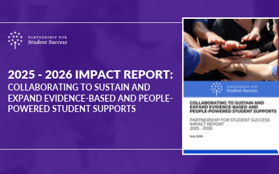 2025-2026 Impact Report: The Partnership for Student Success