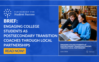 Engaging College Students in Postsecondary Transition Coaching Roles